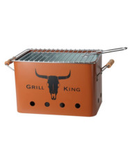 ProGarden Barbecue rectangulaire orange mat | Mobilier & Déco