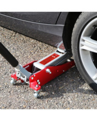 Carpoint Cric hydraulique à chariot 1500 kg Aluminium 2 roues | Mobilier & Déco