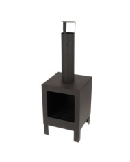 Esschert Design Poêle de terrasse S Noir | Mobilier & Déco