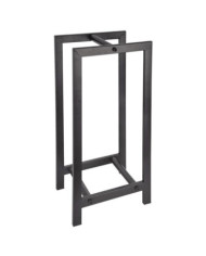 Esschert Design Support à bûches Noir | Mobilier & Déco