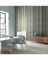 Noordwand Papier peint Vintage Deluxe Walpaper Stripes Marron | Mobilier & Déco