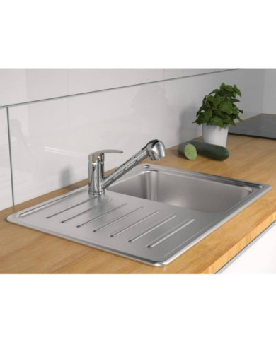 SCHÜTTE Mitigeur d'évier avec jet rétractable DIZIANI chrome | Mobilier & Déco