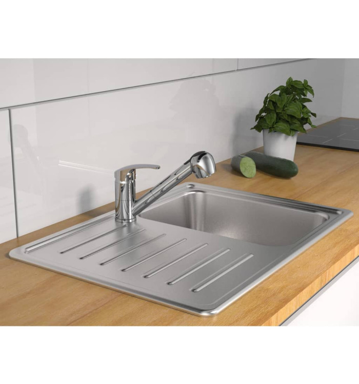 SCHÜTTE Mitigeur d'évier avec jet rétractable DIZIANI chrome | Mobilier & Déco