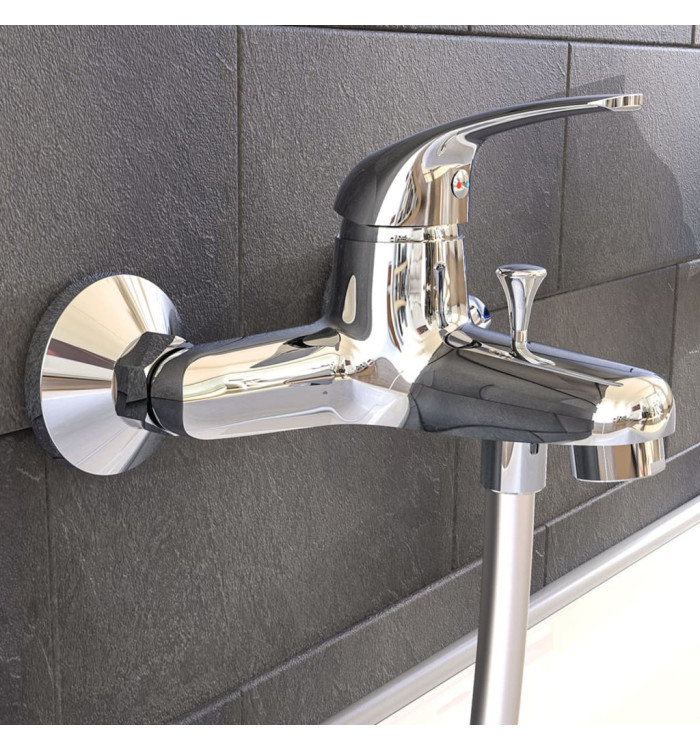 SCHÜTTE Mitigeur de baignoire ATHOS chrome | Mobilier & Déco