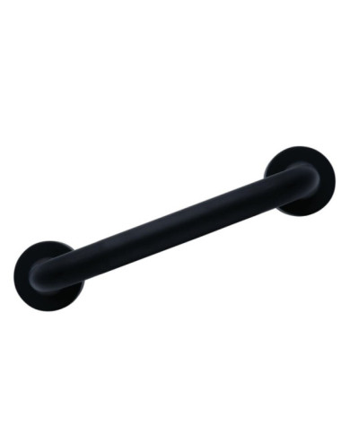 RIDDER Barre d'appui 30 cm Noir Aluminium | Mobilier & Déco