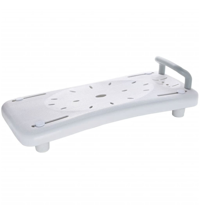 RIDDER Siège et étagère de baignoire avec poignée Blanc A0040101 | Mobilier & Déco
