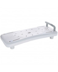 RIDDER Siège et étagère de baignoire avec poignée Blanc A0040101 | Mobilier & Déco