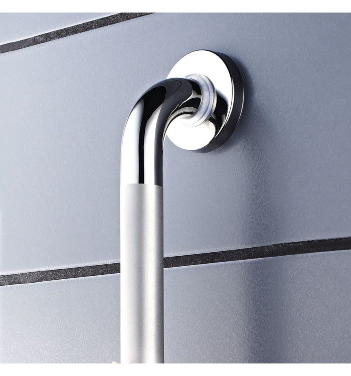 RIDDER Barre d'appui de sécurité 45 cm Inox chromé A0014511 | Mobilier & Déco