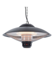 Sunred Chauffage avec télécommande Sirius 2100 W Halogène Noir CE09B | Mobilier & Déco
