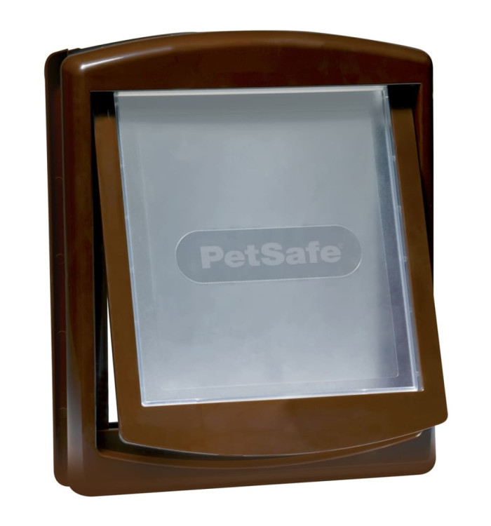 PetSafe Porte à 2 voies pour chiens 755 Medium 26,7 x 22,8 cm Marron | Mobilier & Déco