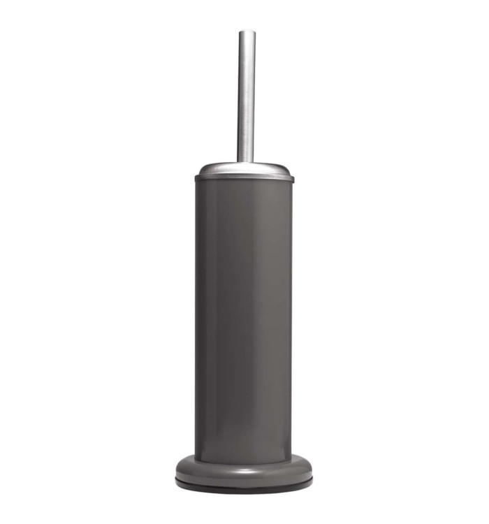 Brosse de toilette et support gris Sealskin Acero 361730514 | Mobilier & Déco