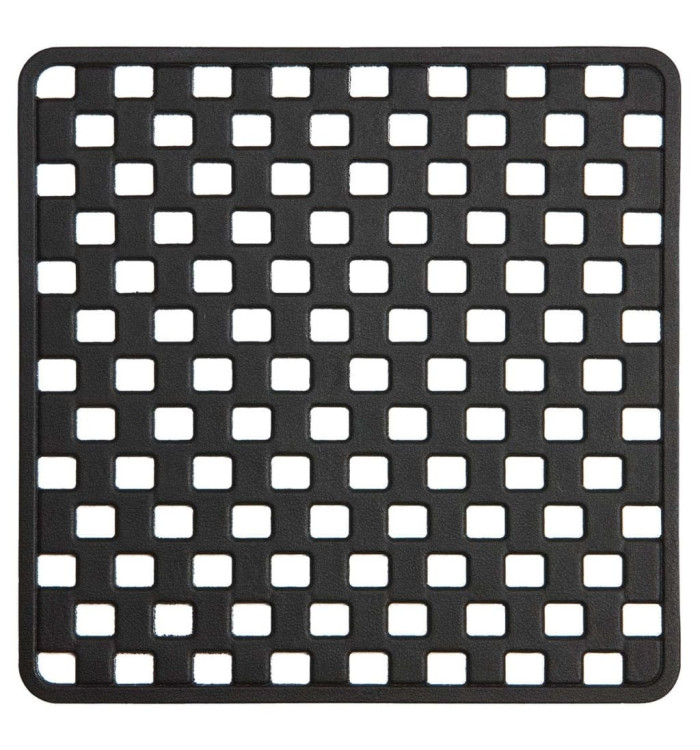 Tapis antidérapant Doby de Sealskin 50 x 50 cm Noir 312003419 | Mobilier & Déco