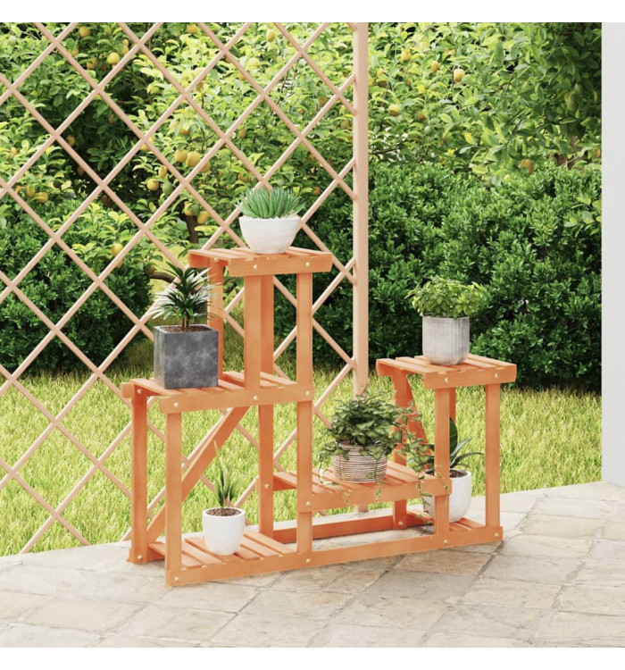 Support à fleurs 90x25x73,5 cm bois massif de sapin | Mobilier & Déco