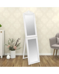 Miroir sur pied Blanc 45x180 cm | Mobilier & Déco