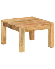 Table basse 55x55x35 cm Bois de manguier massif | Mobilier & Déco