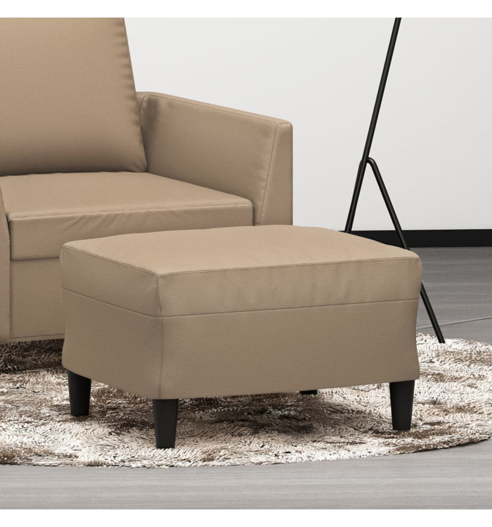 Repose-pied Cappuccino 60x50x41 cm Similicuir | Mobilier & Déco