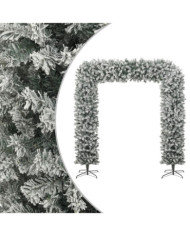 Arche de sapin de Noël à flocons de neige 240 cm | Mobilier & Déco