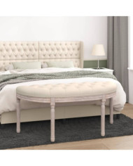 Banc 110,5x45x49 cm lin | Mobilier & Déco