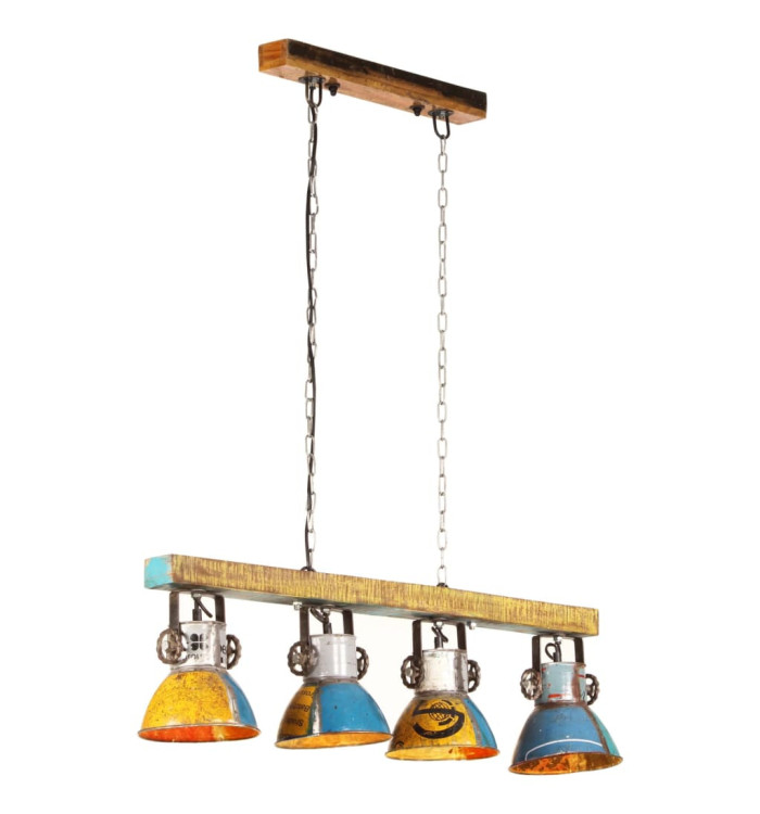 Plafonnier industriel 25 W Multicolore 111 cm E27 | Mobilier & Déco