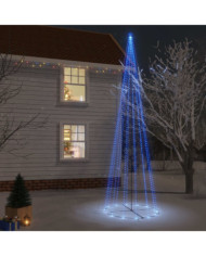 Arbre de Noël cône 1134 LED Bleues 230x800 cm | Mobilier & Déco
