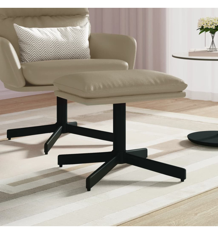 Repose-pied Cappuccino 60x60x36 cm Similicuir | Mobilier & Déco