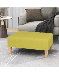 Repose-pied Vert 78x56x32 cm Tissu | Mobilier & Déco