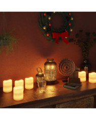 Bougies électriques à LED 24 pcs Blanc chaud | Mobilier & Déco