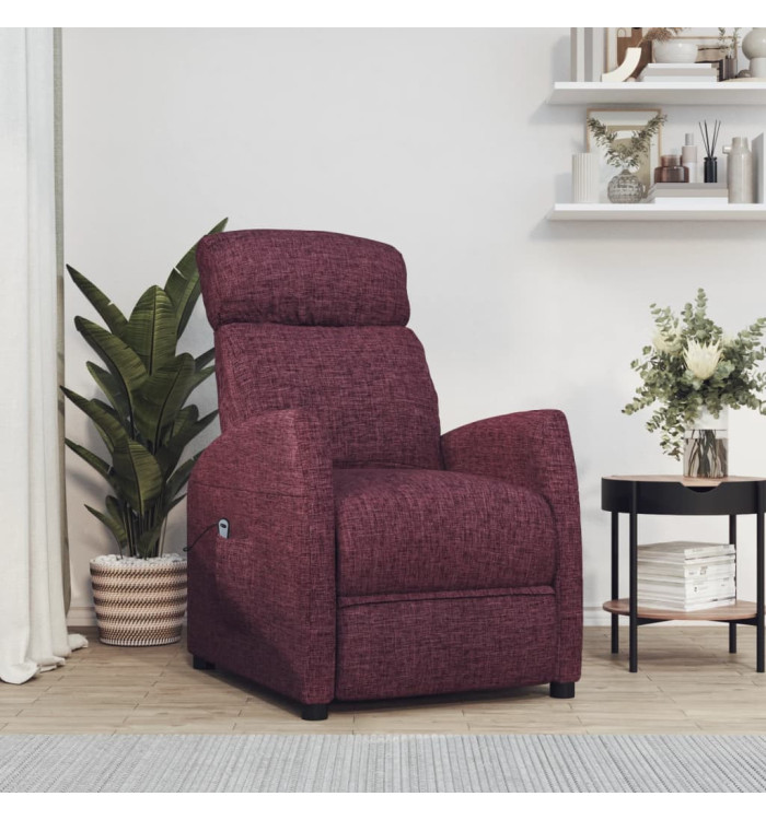 Fauteuil Violet Tissu | Mobilier & Déco