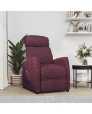 Fauteuil Violet Tissu | Mobilier & Déco