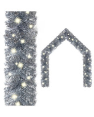 Guirlande de Noël avec lumières LED 20 m Argenté | Mobilier & Déco