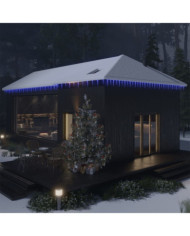 Guirlande lumineuse à glaçons de Noël 40 pcs Bleu Acrylique | Mobilier & Déco