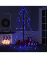 Arbre de Noël cône 240 LED d'intérieur/d'extérieur 118x180 cm | Mobilier & Déco