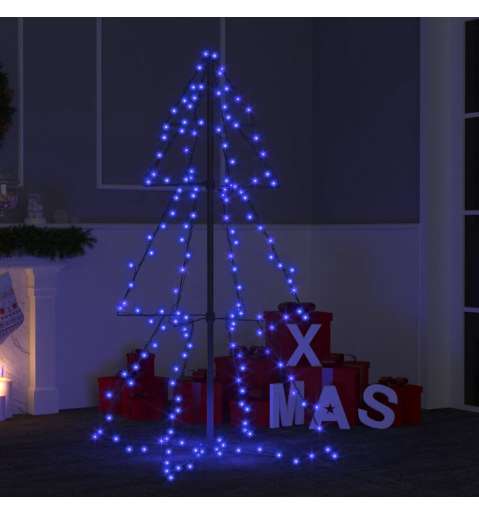 Arbre de Noël cône 160 LED d'intérieur/d'extérieur 78x120 cm | Mobilier & Déco