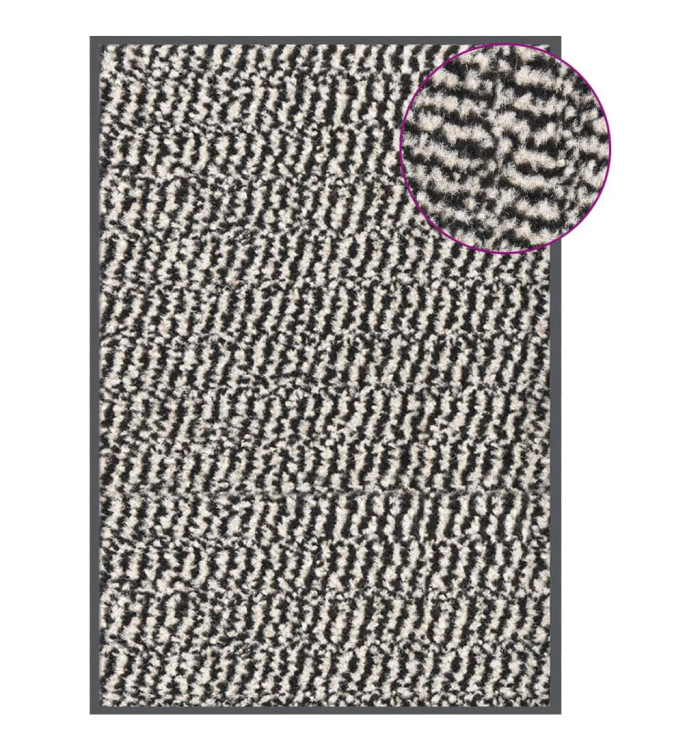 Paillasson touffeté 40x60 cm Marron clair | Mobilier & Déco