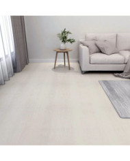 Dalles de plancher autoadhésives 55 pcs PVC 5,11 m² beige | Mobilier & Déco