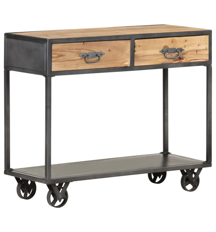 Table console 90x35x74 cm Bois de récupération massif | Mobilier & Déco