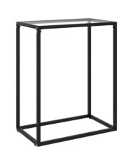 Table console Transparent 60x35x75 cm Verre trempé | Mobilier & Déco