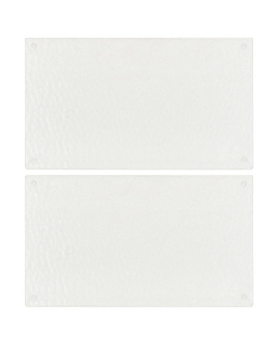 Planches à découper 2 pcs motif de bulles Verre trempé | Mobilier & Déco