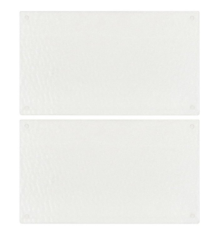 Planches à découper 2 pcs motif de bulles Verre trempé | Mobilier & Déco