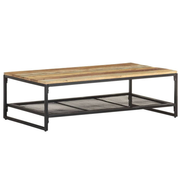 Table basse 110x60x35 cm Bois de récupération massif | Mobilier & Déco