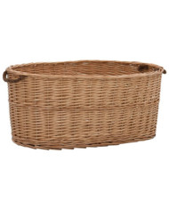 Panier à bois de chauffage poignées de transport 78x54x34 cm | Mobilier & Déco