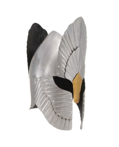 Casque de chevalier médiéval pour GN Argenté Acier | Mobilier & Déco