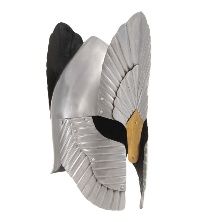 Casque de chevalier médiéval pour GN Argenté Acier | Mobilier & Déco