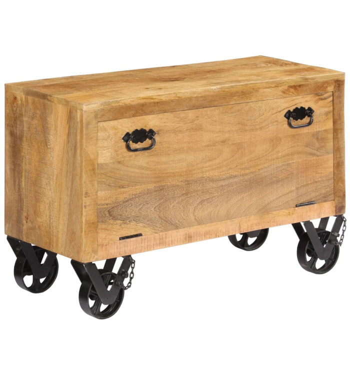 Armoire à chaussures 86x35x55 cm Bois de manguier solide | Mobilier & Déco