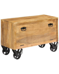 Armoire à chaussures 86x35x55 cm Bois de manguier solide | Mobilier & Déco