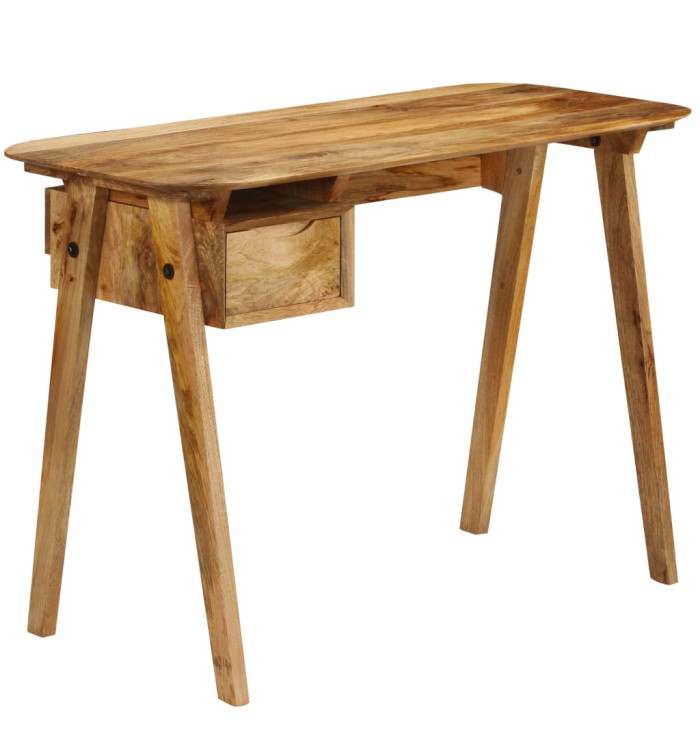 Bureau 110 x 50 x 76 cm Bois de manguier massif | Mobilier & Déco