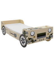 Lit tout-terrain pour enfants 90 x 200 cm Camouflage | Mobilier & Déco