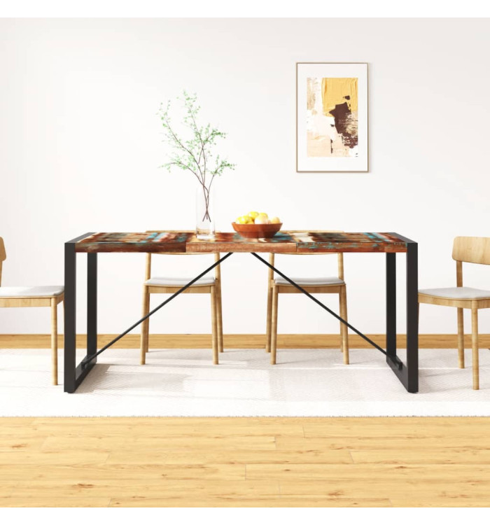 Table à manger Bois de récupération massif 180 cm | Mobilier & Déco