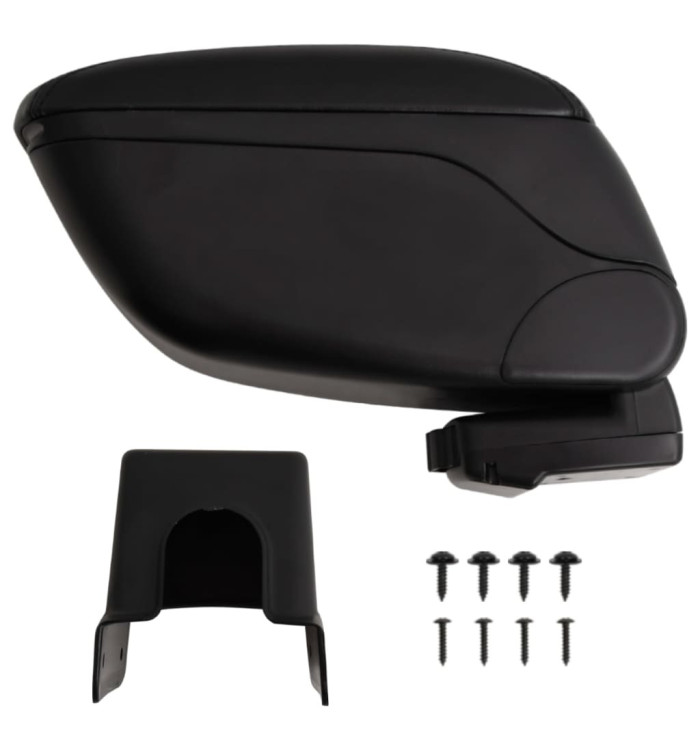 Accoudoir de voiture noir 13x31x(31-44) cm ABS | Mobilier & Déco