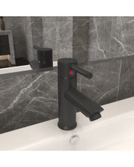 Robinet de lavabo de salle de bain Gris 130x176 mm | Mobilier & Déco